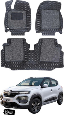 VIAZ VENTURES Leatherite 7D Mat For  Renault Kwid(Black)