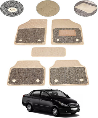 MSNP Leatherite 7D Mat For  Tata Manza(Beige)