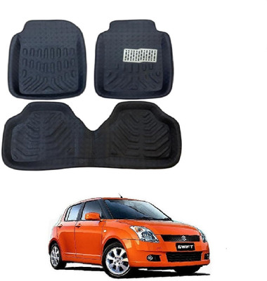 ROSHNEER ENTERPRISES PVC 3D Mat For  Maruti Swift(Black)