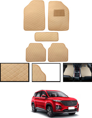 ABJD Leatherite Standard Mat For  MG Hector Plus(Beige)