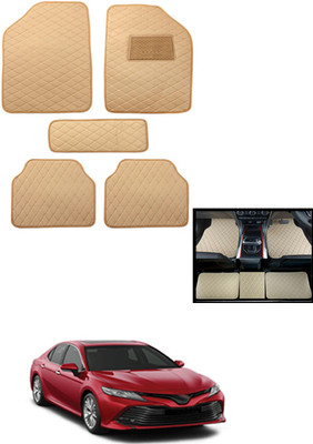 MATIES Leatherite Standard Mat For  Toyota Camry(Beige)