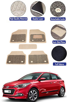 MATIES PVC 7D Mat For  Honda Elite i20(Beige)