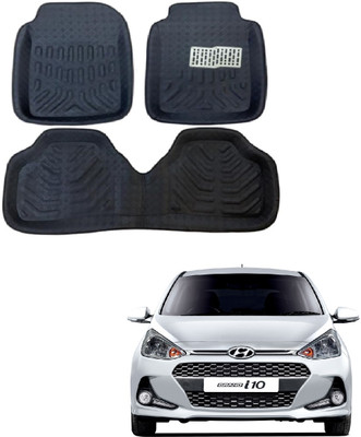 ROSHNEER ENTERPRISES PVC 3D Mat For  Hyundai Grand i10(Black)