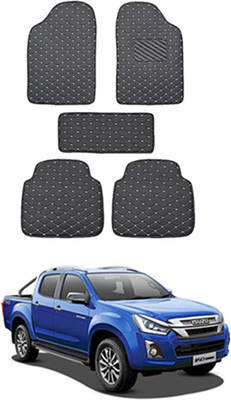 MATIES Leatherite Standard Mat For  Isuzu Universal For Car(Black)
