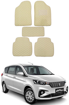 MATIES Leatherite Standard Mat For  Universal For Car(Beige)