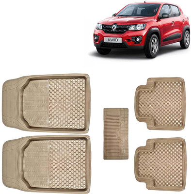 Kingsway PVC Tray Mat For  Renault Kwid(Beige)