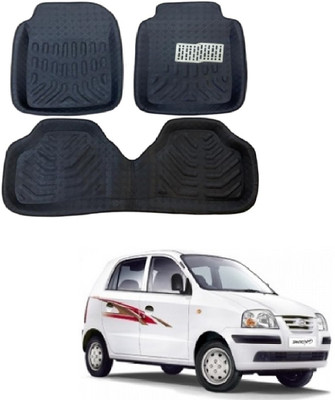 ROSHNEER ENTERPRISES PVC 3D Mat For  Hyundai Santro Xing(Black)