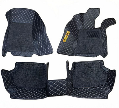 TOFIT ENTERPRISE Leather 7D Mat For  Hyundai Grand i10(Black)