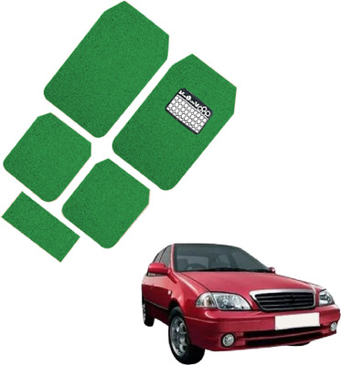 INSURE AUTOMOTIVE PVC Standard Mat For  Maruti Suzuki Esteem(Green)