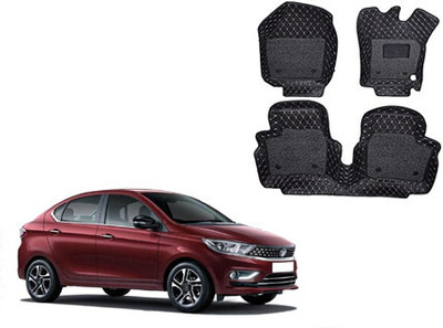 Autorepute Leather 7D Mat For  Tata Tigor(Black)