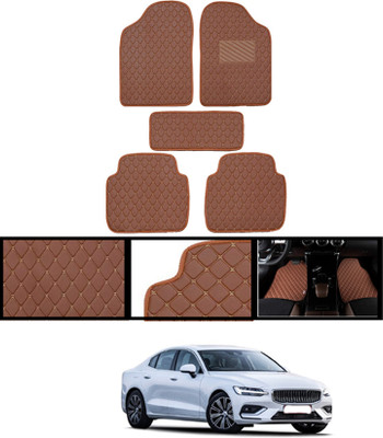 CCMM Leatherite Standard Mat For  Volvo S60(Brown)