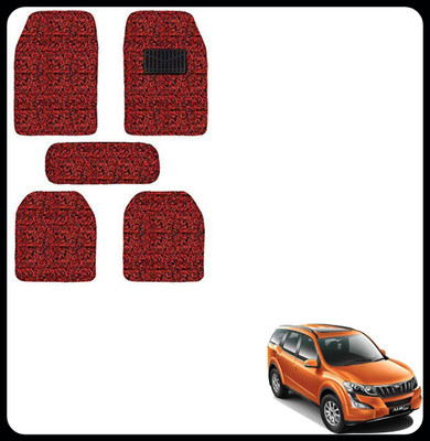 SEMAPHORE PVC, Rubber Standard Mat For  Mahindra XUV 500(Red, Black)