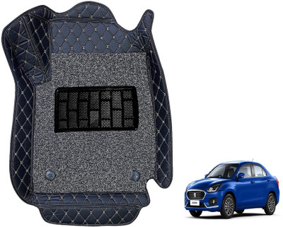 Auto Hub Leatherite 7D Mat For  Maruti Suzuki Swift Dzire(Black)