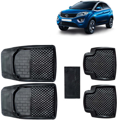 Kingsway PVC Tray Mat For  Tata Nexon(Black)