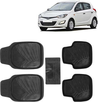 Kingsway PVC Tray Mat For  Hyundai i20(Black)