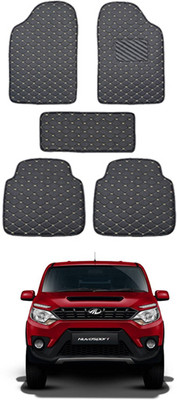 MATIES Leatherite Standard Mat For  Mahindra Nuvosport(Black)