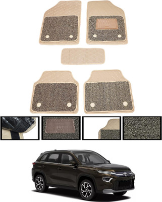 MSNP Leatherite 7D Mat For  Toyota Urban Cruiser Hyryder(Beige)