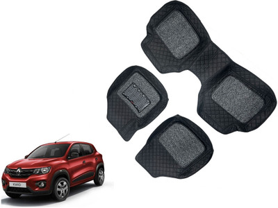 AUTO PEARL Leatherite 7D Mat For  Renault Kwid(Black)