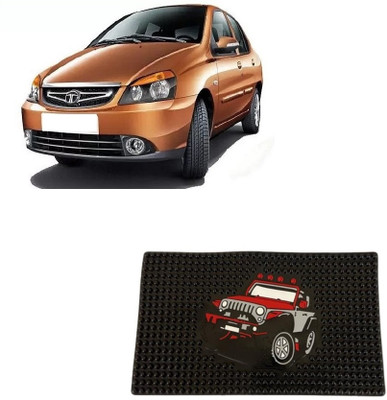 ARNEJA Rubber Standard Mat For  Tata Indigo(Black)