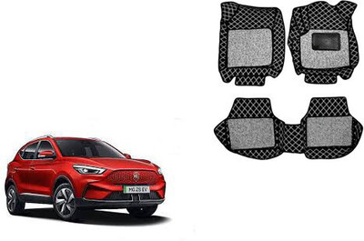 Autorepute Leather 7D Mat For  MG ZS EV(Black)