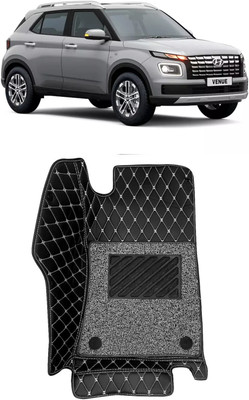 LOOXSWAG Leatherite 7D Mat For  Hyundai Venue(Black)