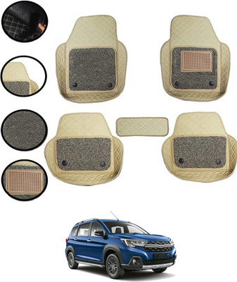 AYW Leatherite 7D Mat For  Maruti Suzuki XL6(Beige)