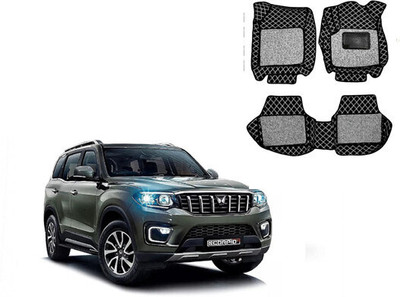 Autorepute Leather 7D Mat For  Mahindra Scorpio N(Black)