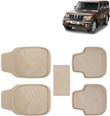 Kingsway PVC Tray Mat For  Mahindra Bolero(Beige)