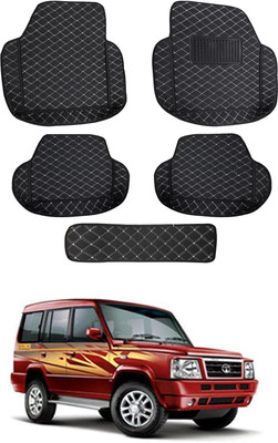 RKPSP Leatherite 7D Mat For  Chevrolet Spark(Black)