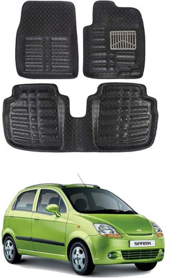 arneja trading company Polyutherine 3D Mat For  Chevrolet Spark(Black)