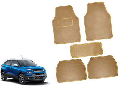 AUTO PEARL Polyester Standard Mat For  Toyota Qualis(Beige)