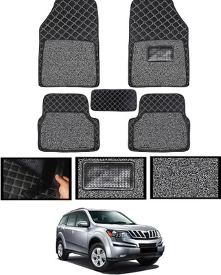 MATIES Leatherite 7D Mat For  Mahindra XUV 500(Black)