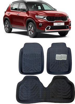 arneja trading company Polyutherine 3D Mat For  Kia Sonet(Black)