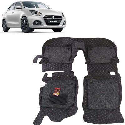 AUTORACE Leatherite 7D Mat For  Maruti Suzuki Swift Dzire(Black)