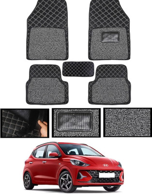 MATIES Leatherite 7D Mat For  Hyundai Grand i10 Nios(Black)