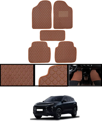 CCMM Leatherite Standard Mat For  Tata Harrier(Brown)
