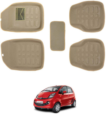 Kingsway PVC 3D Mat For  Tata Nano(Beige)