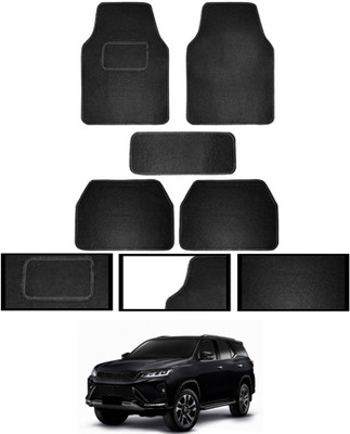 MATIES Fabric Standard Mat For  Toyota Universal For Car(Black)