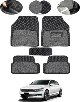 MSNP Leatherite 7D Mat For  Volkswagen Passat(Black)