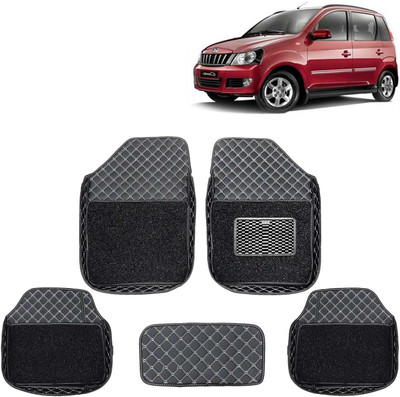 Kingsway Leatherite 7D Mat For  Mahindra Quanto(Black)