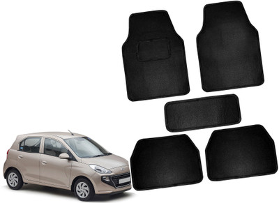 AUTO PEARL Polyester Standard Mat For  Hyundai Santro(Black)