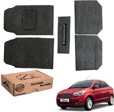 WolkomHome PVC Standard Mat For  Universal For Car(Black)