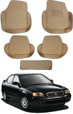 MATIES Leatherite 7D Mat For  Maruti Suzuki Baleno(Beige)
