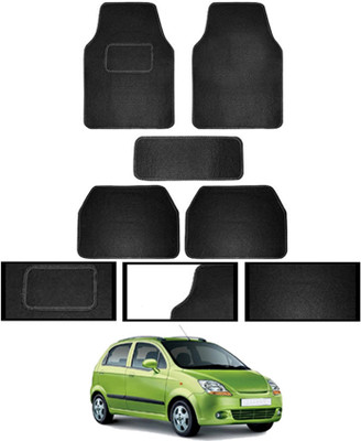 MSNP Fabric Standard Mat For  Chevrolet Spark(Black)