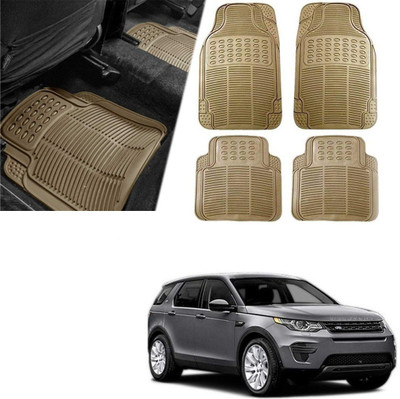 Znee Smart Rubber Standard Mat For  Universal For Car(Beige)