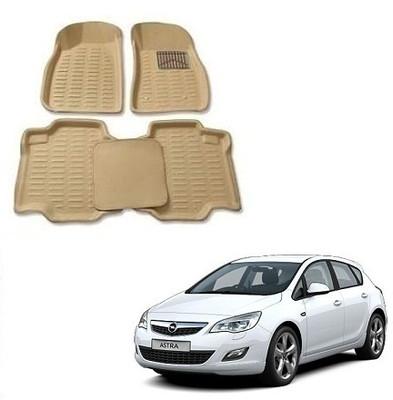 SLSHILPA Plastic 3D Mat For  Opel Astra(Beige)