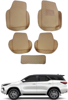 RKPSP Leatherite 7D Mat For  Toyota Universal For Car(Beige)