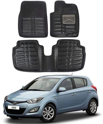 Ds enterprise PVC 5D Mat For  Hyundai i20(Black)