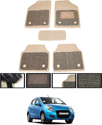 monolive Leatherite Standard Mat For  Maruti Suzuki Universal For Car(Beige)