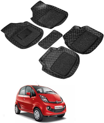 arneja trading company Leatherite 7D Mat For  Tata Nano Genx(Black)